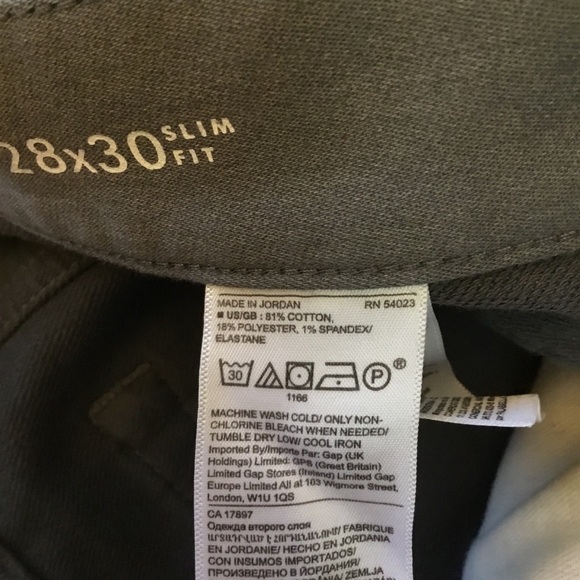 Banana Republic Traveler Smoke Grey Slim Fit Pants - Picture 9 of 16